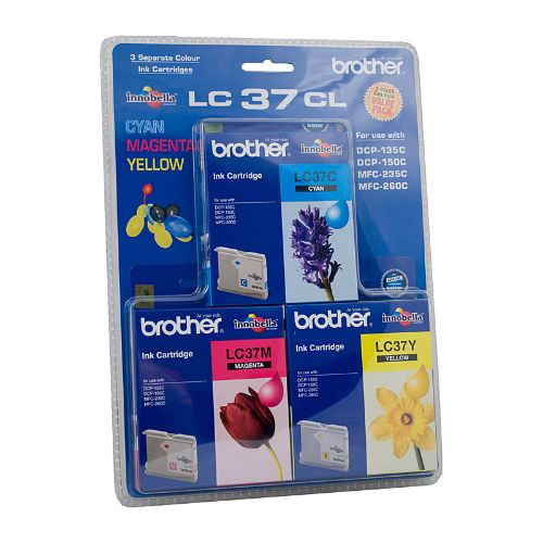 Picture of Brother LC37 CMY Colour Pack
