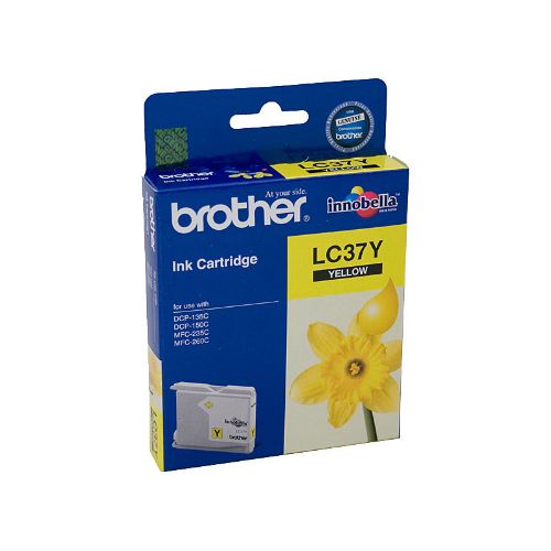 Picture of Brother LC37 Yellow Ink Cart