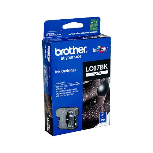 Picture of Brother LC67 Black Ink Cart