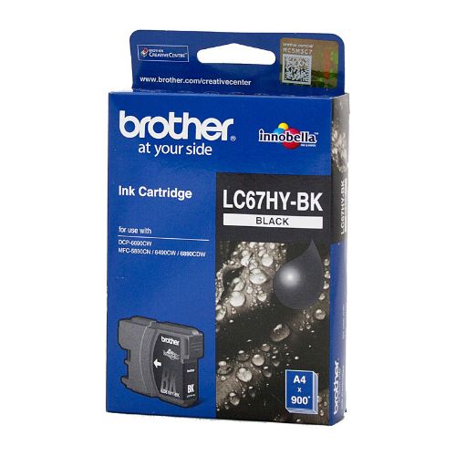 Picture of Brother LC67 Black HY Ink Cart