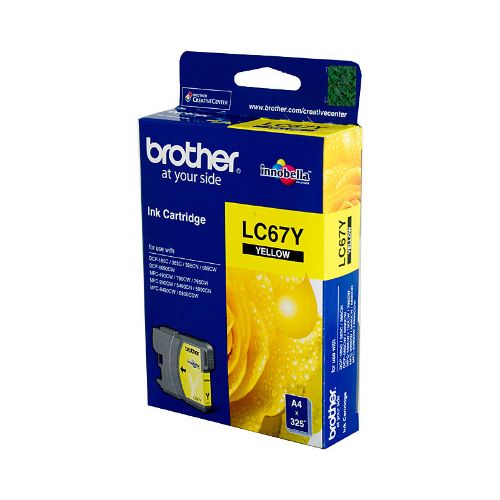 Picture of Brother LC67 Yellow Ink Cart