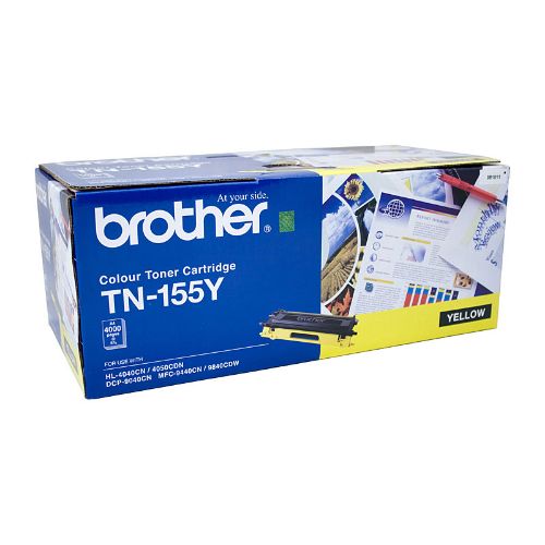 Picture of Brother TN155 Yellow Toner Cart