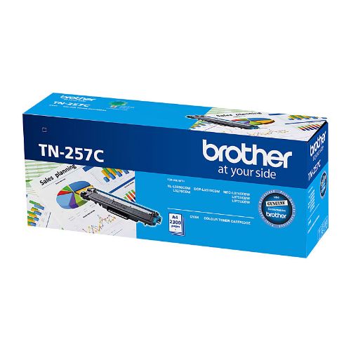 Picture of Brother TN257 Cyan Toner Cart
