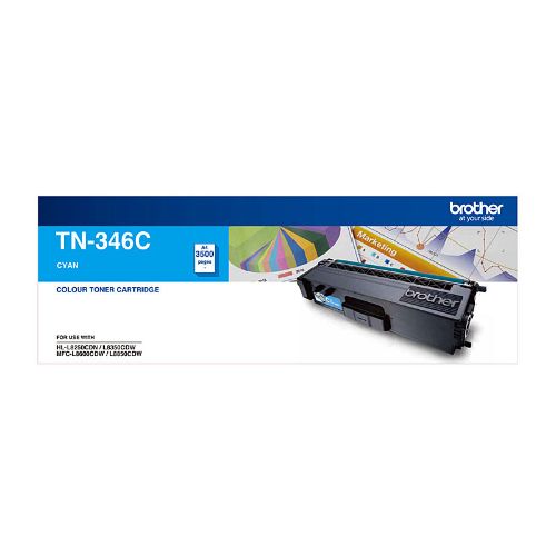 Picture of Brother TN346 Cyan Toner Cart
