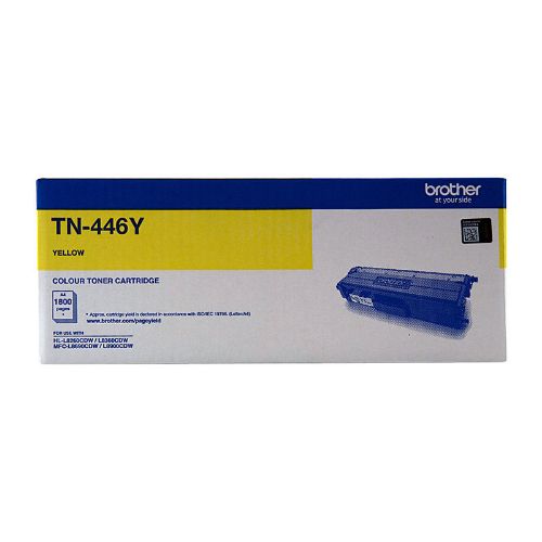 Picture of Brother TN446 Yellow Toner Cart