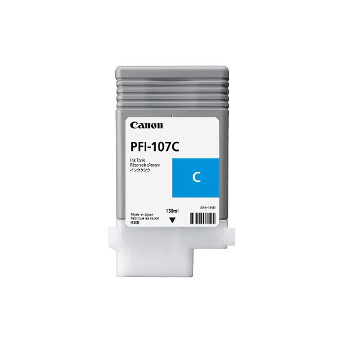 Picture of Canon PFI107 Cyan Ink