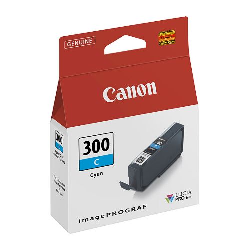 Picture of Canon PFI300 Cyan Ink Tank