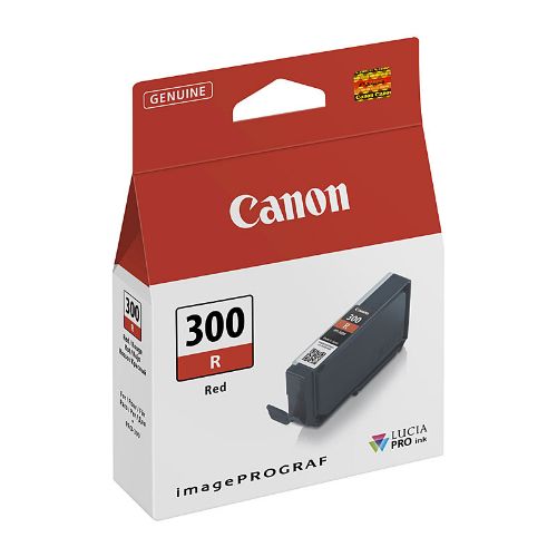 Picture of Canon PFI300 Red Ink Tank