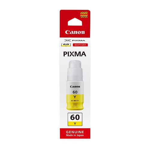 Picture of Canon GI60 Yellow Ink Bottle