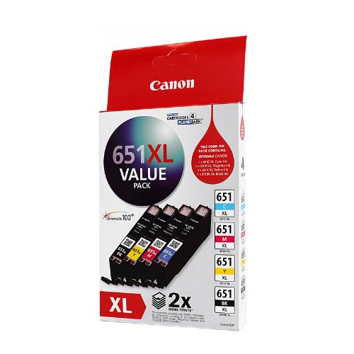 Picture of Canon CLI651XL Ink Value Pack