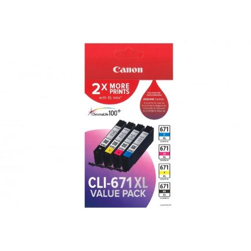 Picture of Canon CLI671XL Value Pack