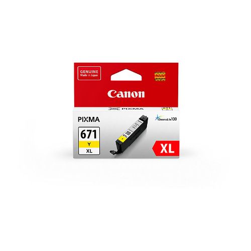 Picture of Canon CLI671XL Yellow Ink Cart