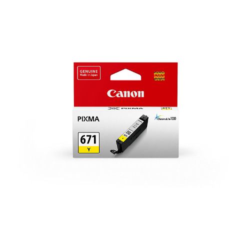 Picture of Canon CLI671 Yellow Ink Cart