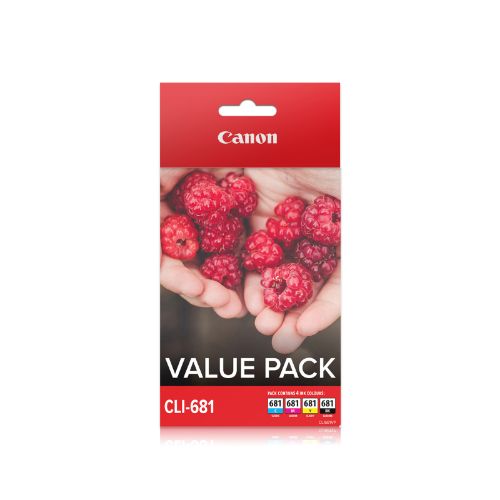 Picture of Canon CLI681 Value Pack