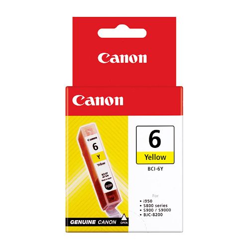 Picture of Canon BCI6Y Yellow Ink Tank