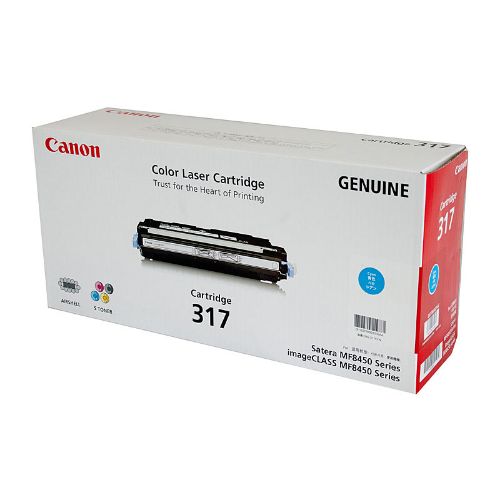 Picture of Canon CART317 Cyan Toner