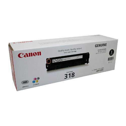 Picture of Canon CART318 Black Toner