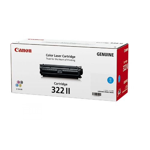 Picture of Canon CART322 Cyan HY Toner