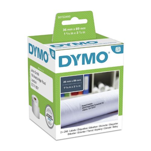 Picture of Dymo LW AddressLab 36mm x 89mm