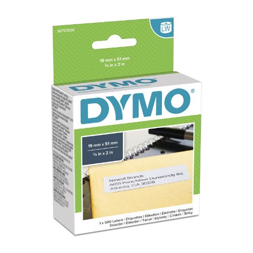 Picture of Dymo LW 19mm x 51mm White