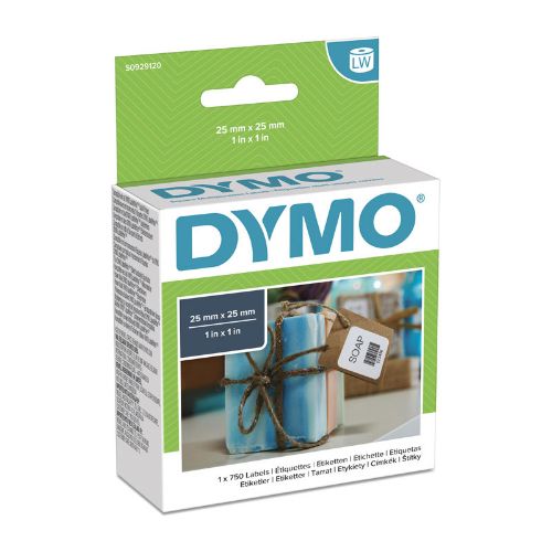 Picture of Dymo LW 25mm x 25mm White