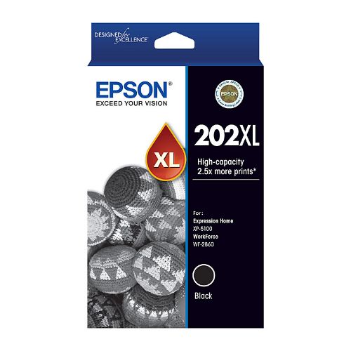 Picture of Epson 202XL Black Ink Cart