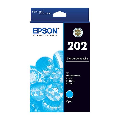 Picture of Epson 202 Cyan Ink Cart