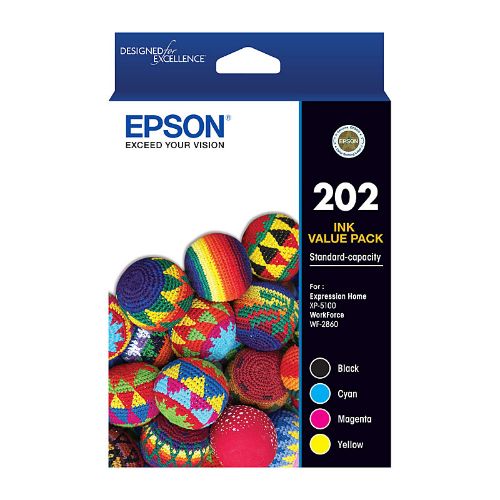 Picture of Epson 202 4 Ink Value Pack