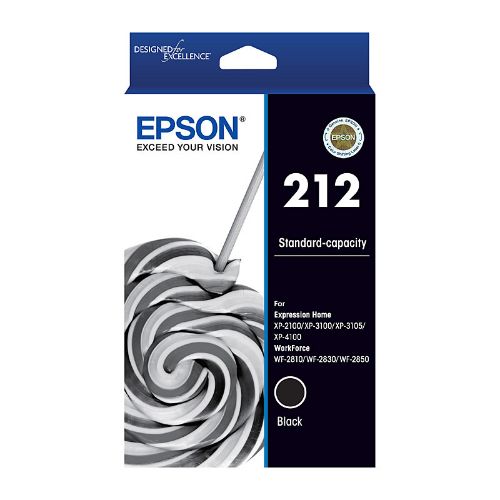 Picture of Epson 212 Black Ink Cart