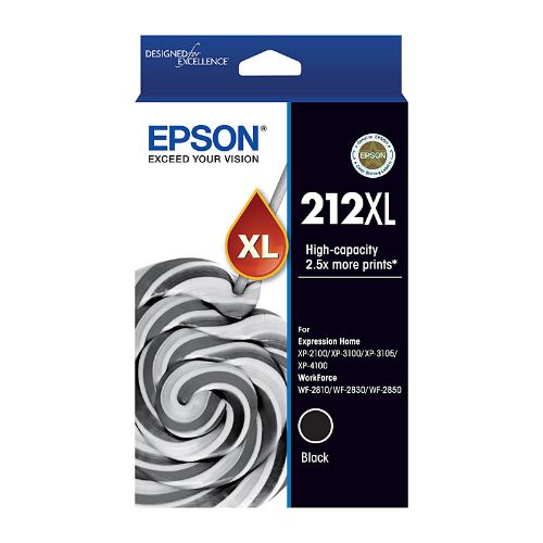 Picture of Epson 212XL Black Ink Cart