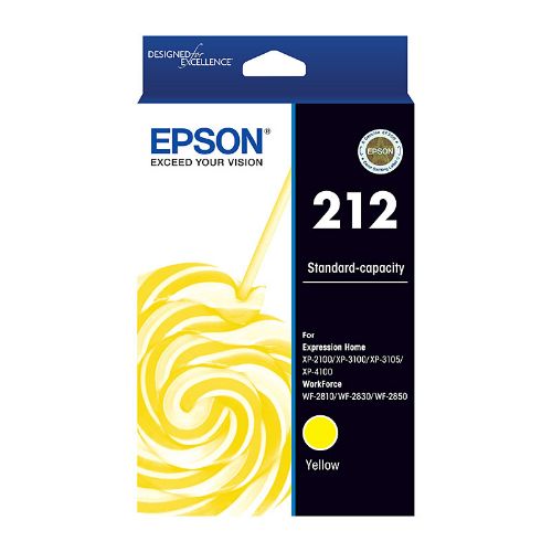 Picture of Epson 212 Yellow Ink Cart