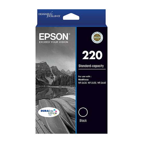 Picture of Epson 220 Black Ink Cart