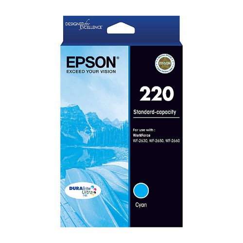 Picture of Epson 220 Cyan Ink Cart