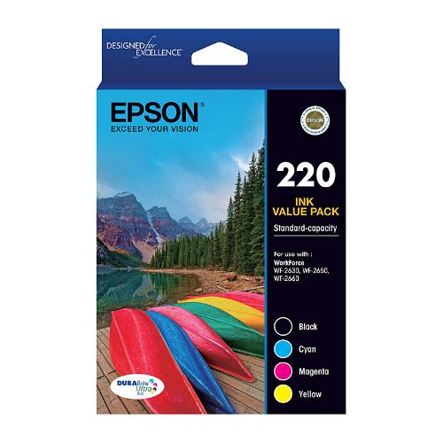 Picture of Epson 220 4 Ink Value Pack