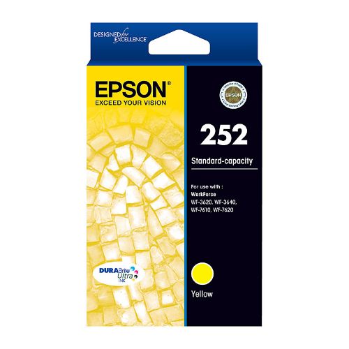 Picture of Epson 252 Yellow Ink Cart