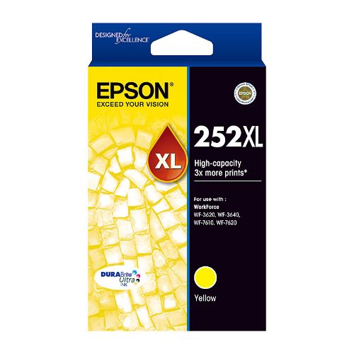 Picture of Epson 252XL Yellow Ink Cart