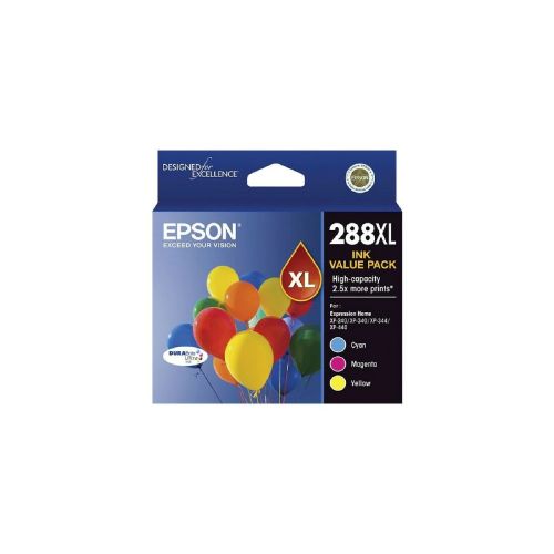 Picture of Epson 288XL CMY Colour Pack