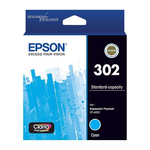 Picture of Epson 302 Cyan Ink Cart