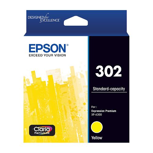 Picture of Epson 302 Yellow Ink Cart