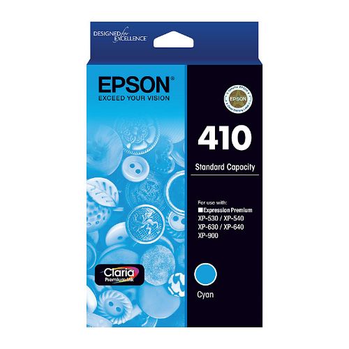 Picture of Epson 410 Cyan Ink Cart