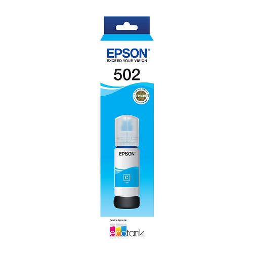 Picture of Epson T502 Cyan EcoTank Bottle