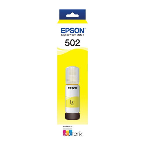 Picture of Epson T502 Yellow EcoTank Bottle