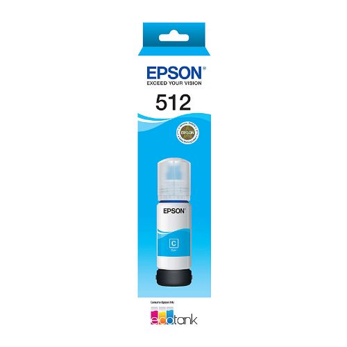 Picture of Epson T512 Cyan EcoTank Bottle