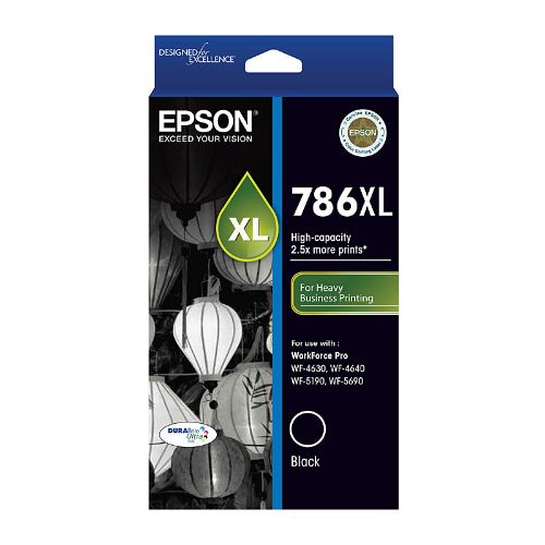 Picture of Epson 786XL Black Ink Cart