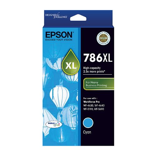 Picture of Epson 786XL Cyan Ink Cart