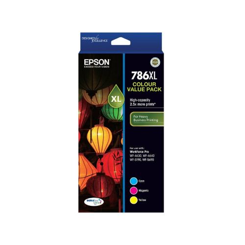 Picture of Epson 786XL 3 Col Value Pack