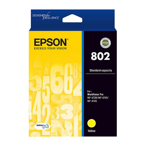 Picture of Epson 802 Yellow Ink Cart