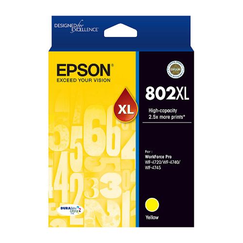 Picture of Epson 802XL Yellow Ink Cart