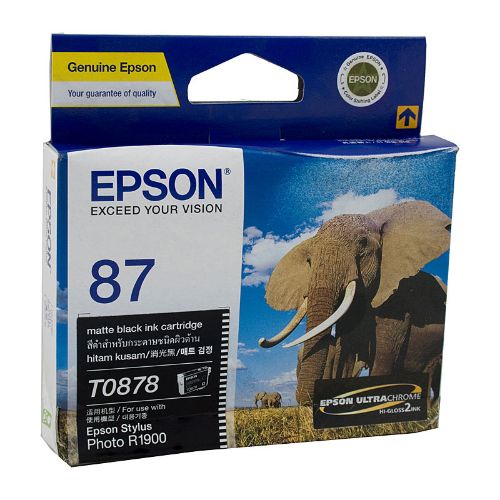 Picture of Epson T0878 Matte Black Ink Cart