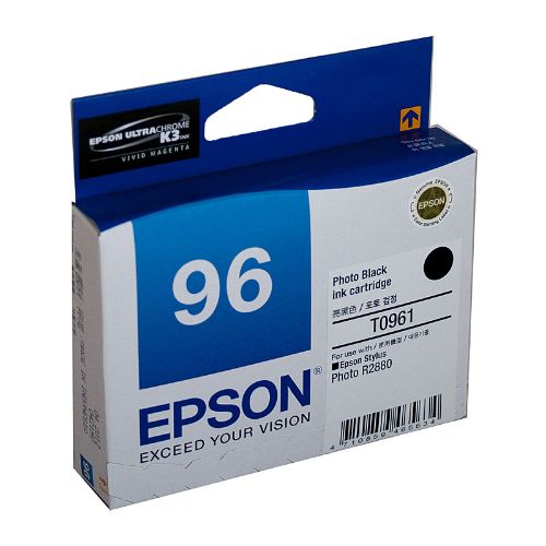 Picture of Epson T0961 Photo Black Ink Cart